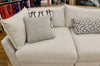 Flange 3-Pc Modular Sofa  Oversized in Pewter or Natural 125&quot;