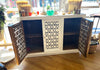 Monica 60&quot; 3-Door Sideboard Handcarved