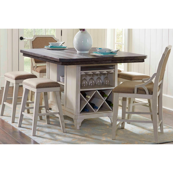 Mystic 5 Pc Kitchen Island Dining Set Extendable 30 48 peter andrews
