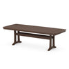 POLYWOOD 97&quot; Outdoor Dining Tables - Nautical Style