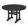 POLYWOOD 48&quot; Round Outdoor Table - NAUTICAL Style  Dining, Counter or Bar Height