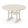 POLYWOOD 48&quot; Round Outdoor Table - NAUTICAL Style  Dining, Counter or Bar Height