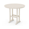 POLYWOOD 48&quot; Round Outdoor Table - NAUTICAL Style  Dining, Counter or Bar Height