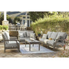 Poly Grey Outdoor 54&quot; Loveseat