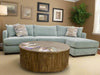 Pop Collection - Customizable 2-Pc Sectional Sofa with Chaise (10 colors available)