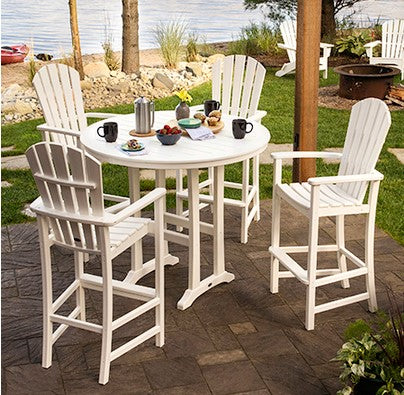White round patio dining table online