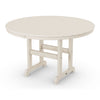 POLYWOOD 48&quot; Round Outdoor Table -Farmhouse Style  Dining, Counter or Bar Height