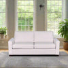 Sleeper Sofa in Nomad Snow 79&quot; Queen Easy Open Pop-Up With Cool Memory Foam Mattress