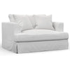 Peyton Pearl 92&quot; Sofa + Chair and a Half- 2-Pc Performance Fabric Set