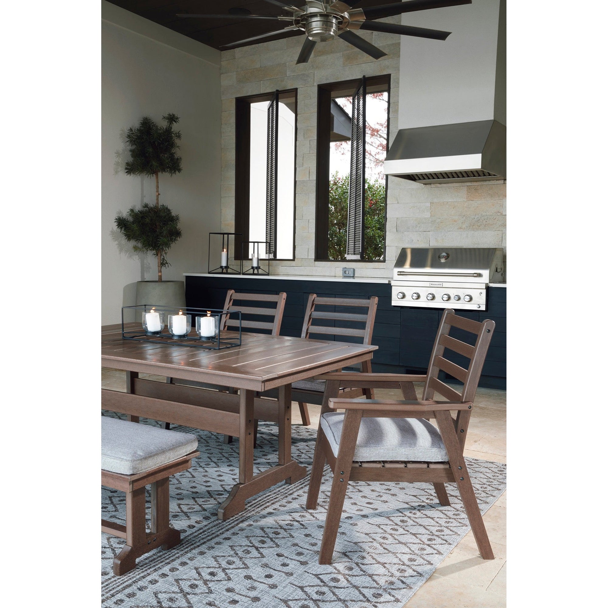 Redwood dining discount table and chairs