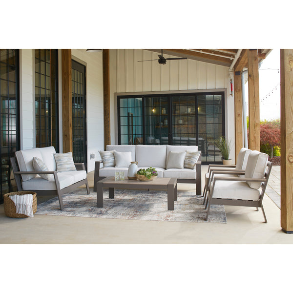 South Sea Outdoor Mayfair 3-Piece Sectional Seating Set in Pebble CODE:UNIV10  for 10% Off